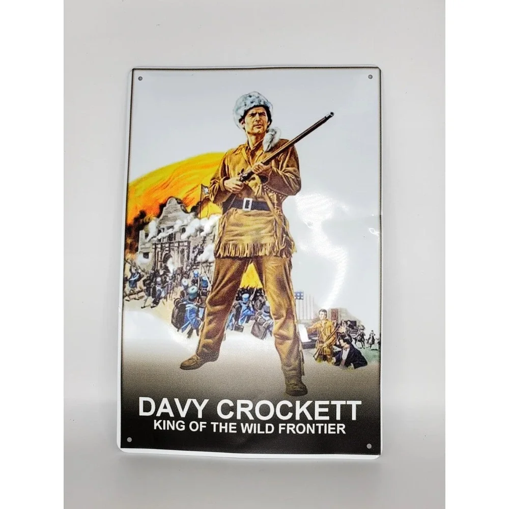 Davy Crockett‎ Decorative Tin